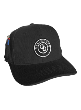 Delighted Logo Baseball Cap Black