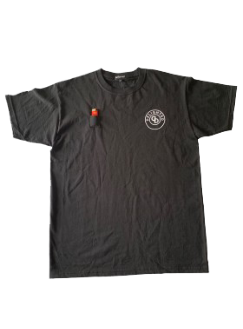 Delighted Basic logo lighter pocket T-shirt - Black