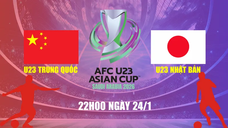 Cầu thủ U23 Nhật Bản tung cú sút mạnh vào khung thành của U23 Trung Quốc Cầu thủ U23 Nhật Bản tung cú sút mạnh vào khung thành của U23 Trung Quốc